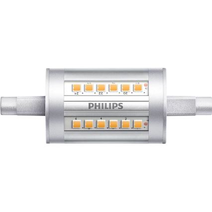 Bec LED Philips R7s/7,5W/230V 4000K 78 mm
