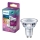 Bec LED Philips SceneSwitch PAR16 GU10, 4,8W, 230V, 2200/2500/2700K — comutare în 3 trepte