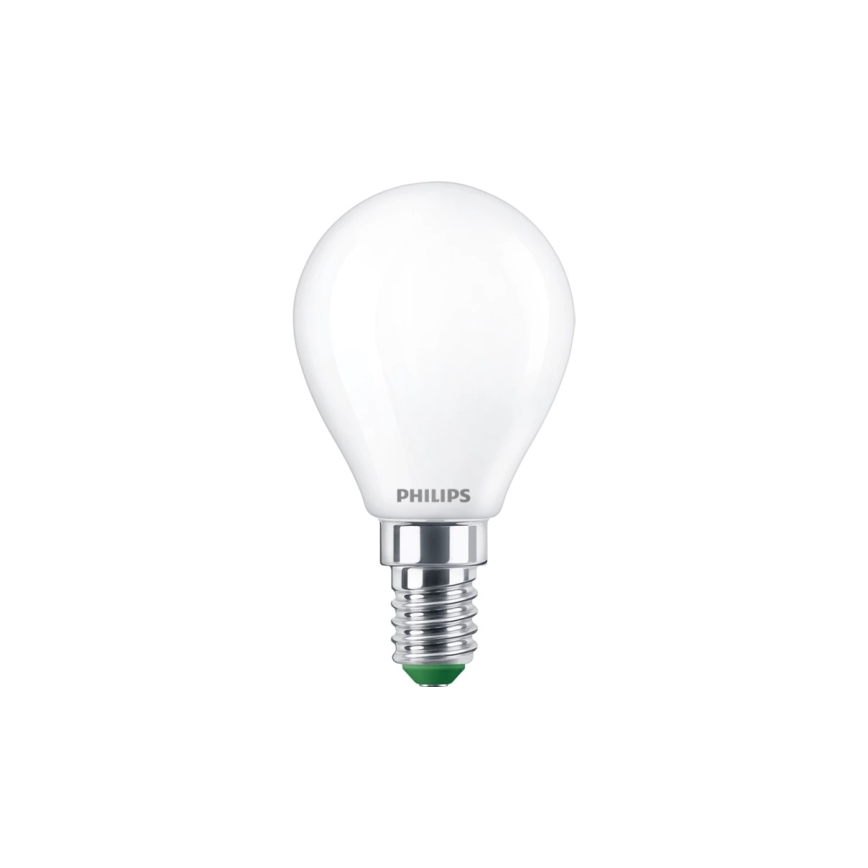 Bec LED Philips ULTRAEFFICIENT P45 E14, 3,8 W, 230 V, 2700 K