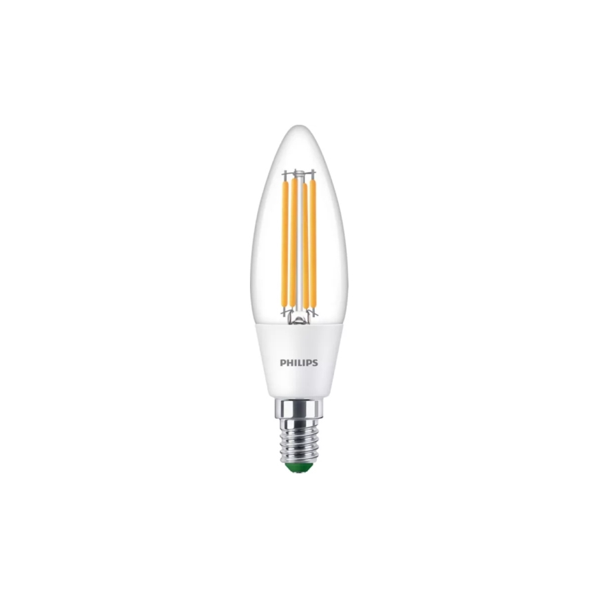 Bec LED Philips ULTRAEFFICIENT VINTAGE B35 E14/2,3W/230V 3000K