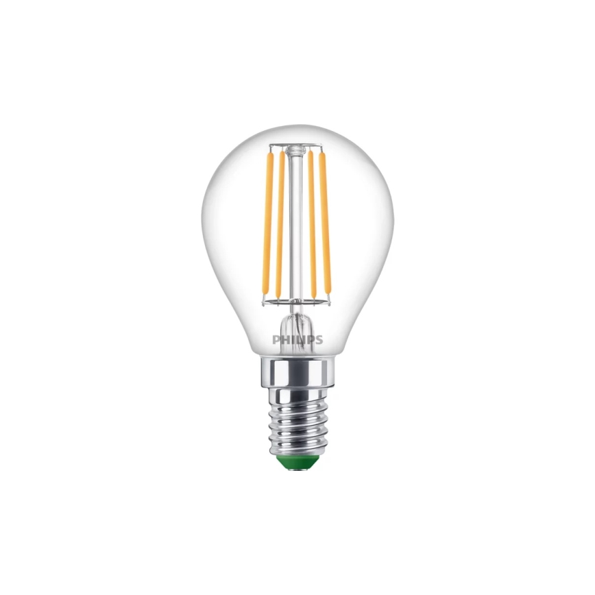 Bec LED Philips ULTRAEFFICIENT VINTAGE P45 E14/1,2W/230V 2700K