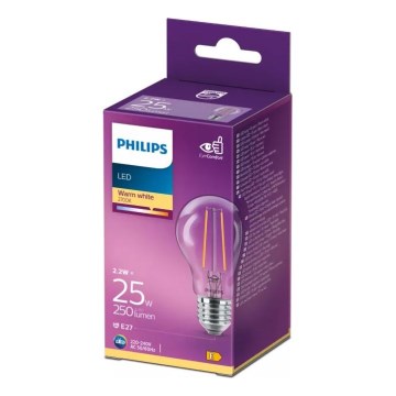 Bec LED Philips Vintage A60 E27/2,2W/230V 2700K