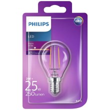 Bec LED Philips VINTAGE E14/2W/230V 2700K