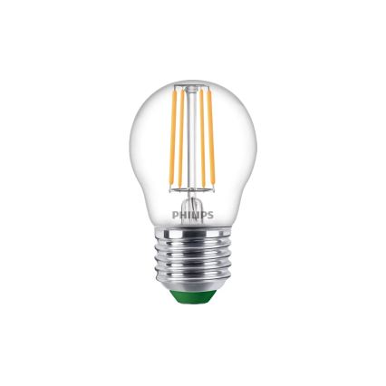 Bec LED Philips Vintage Ultraeficient P45 E27/1,2W/230V 2700K