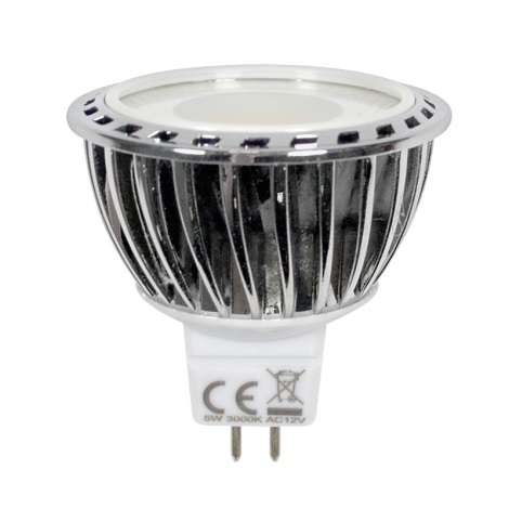 Bec LED PREMIUM GU5,3/MR16/5W/12V 3000 K