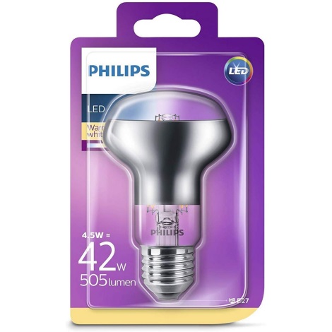 Bec LED proiector Philips E27/4,5W/230V