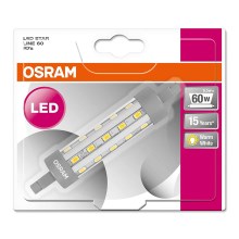 Bec LED R7s/6,5W/230V 2700K 118 mm Osram