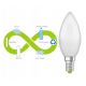 Bec LED realizat din plastic reciclat Ledvance B40 E14/4,9W/230V 4000K