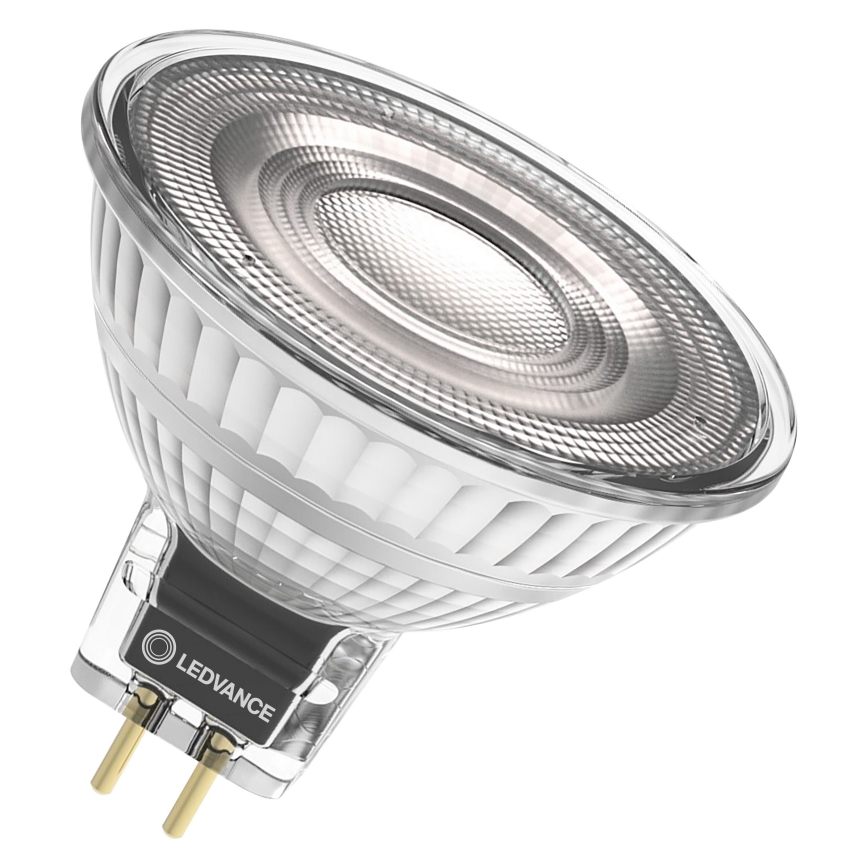 Bec reflector LED dimerizabil MR16 GU5,3/5,3W/12V 4000K 36° CRI 97 - Ledvance