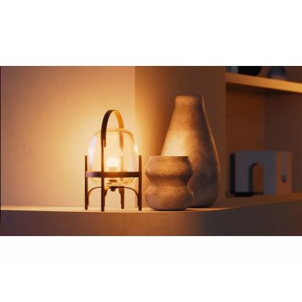 Bec LED reglabil Philips Hue WHITE E27, 13,5W, 230V, 2700K