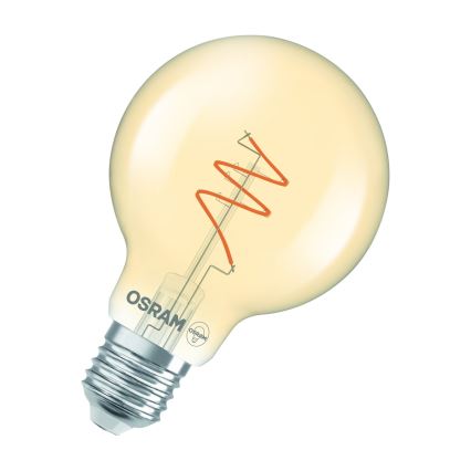 Bec LED reglabil VINTAGE FILAMENT E27/4,9W/230V 2200K CRI 90 - Osram
