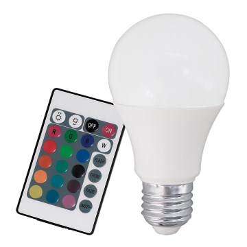 Bec LED RGB dimabil A60 E27/6W/230V 3000K Eglo