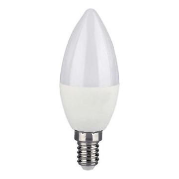 Bec LED RGB dimabil E14/4,8W/230V 4000K + telecomandă