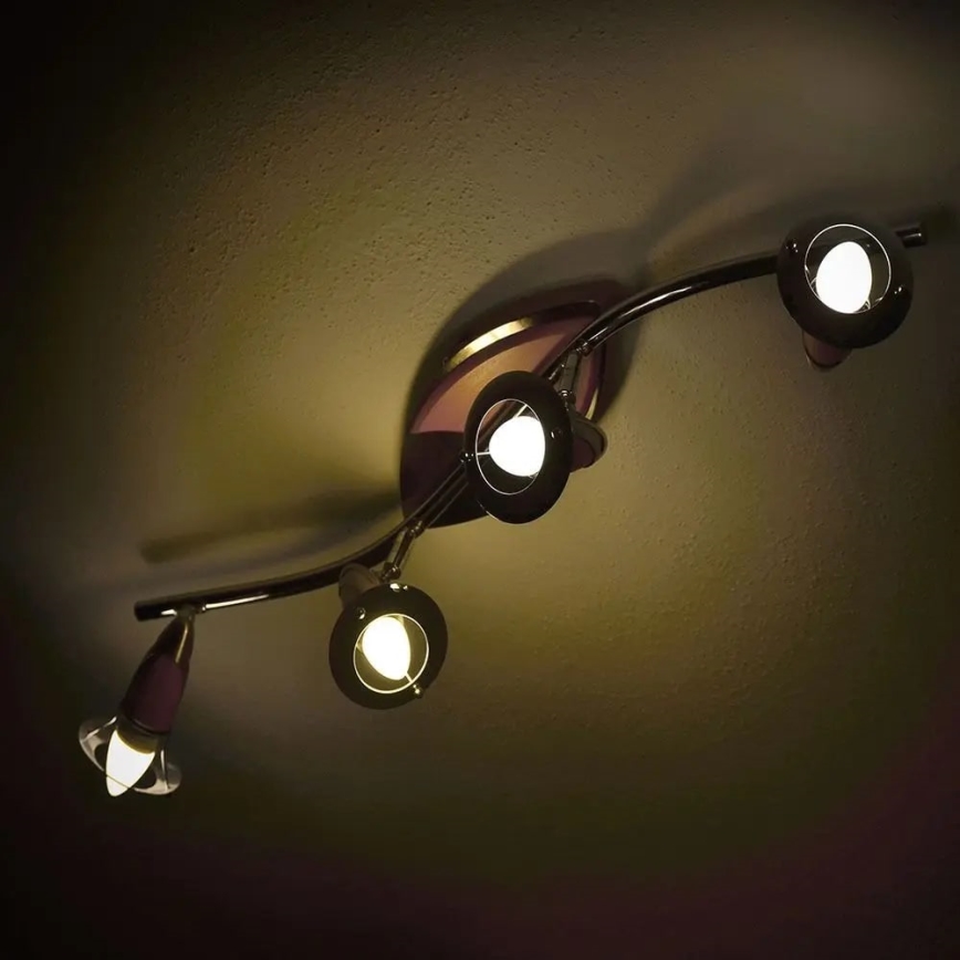 Bec LED RGB dimabil E14/4,8W/230V 4000K + telecomandă