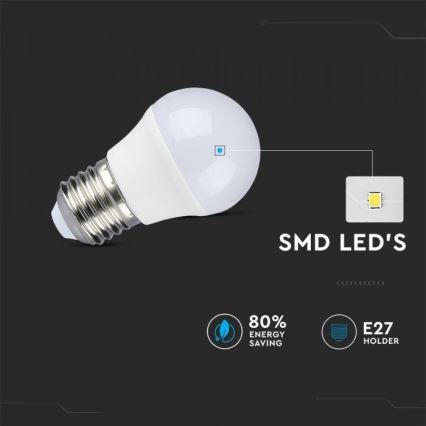 Bec LED RGB dimabil E27/3,5W/230V 6400K + telecomandă