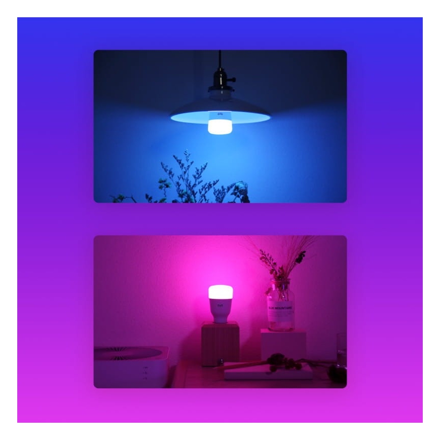 Bec LED RGB dimabil E27/8W/230V 1700-6500K Bluetooth Yeelight