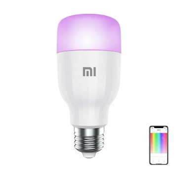 Bec LED RGB dimabil E27/9W/230V 1700-6500K Wi-Fi Xiaomi