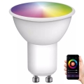 Bec LED RGB dimabil GoSmart MR16 GU10/4,8W/230V 2700-6500K Wi-Fi Tuya