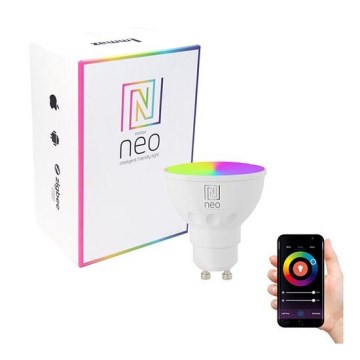 Bec LED RGB dimabil GU10/3,5W/230V ZigBee 2700K Tuya Immax NEO 07006L