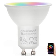 Bec LED RGBW Aigostar GU10/4,9W/230V 2700-6500K