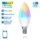 Bec LED RGBW dimabil Aigostar C37 E14/6,5W/230V 2700-6500K Wi-Fi