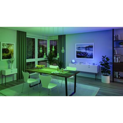 Bec LED RGBW dimabil FILAMENT E27/6,3W/230V 2200-6500K - Paulmann 29156