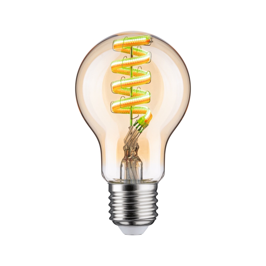 Bec LED RGBW dimabil FILAMENT E27/6,3W/230V 2200-6500K - Paulmann 29156