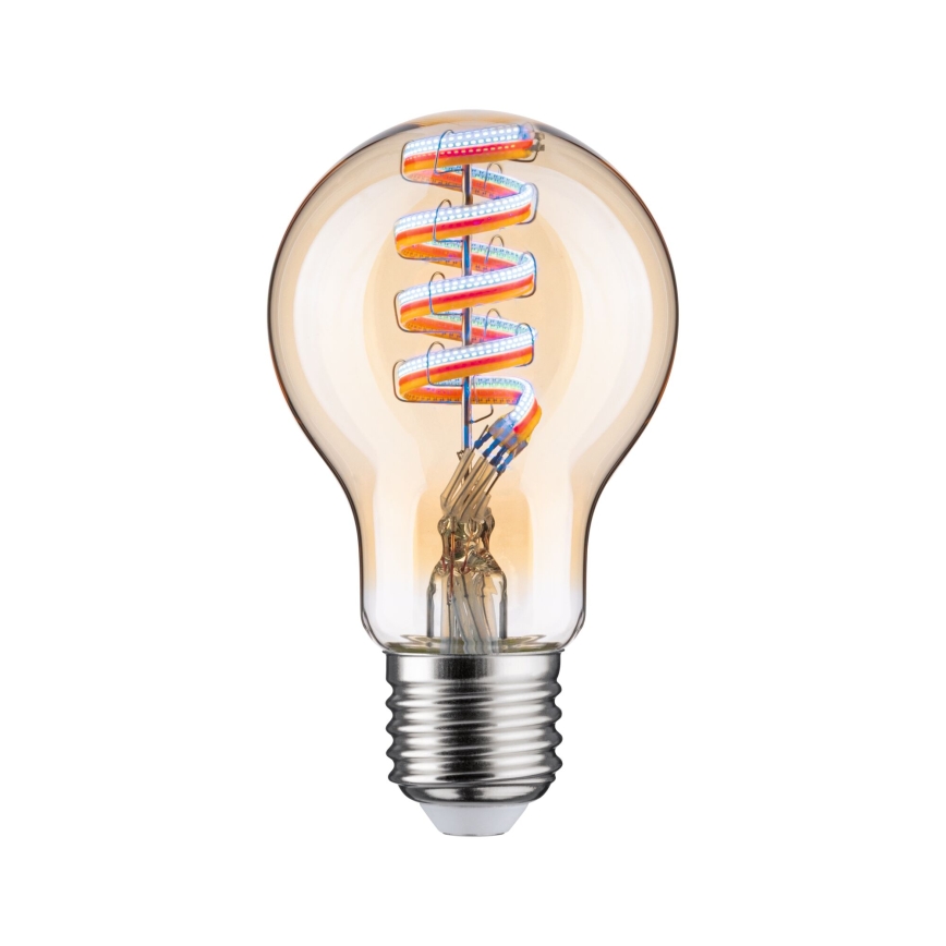 Bec LED RGBW dimabil FILAMENT E27/6,3W/230V 2200-6500K - Paulmann 29156