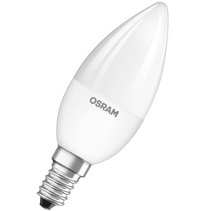 Bec LED RGBW dimabil Osram STAR E14/4,5W/230V 2700K + telecomandă