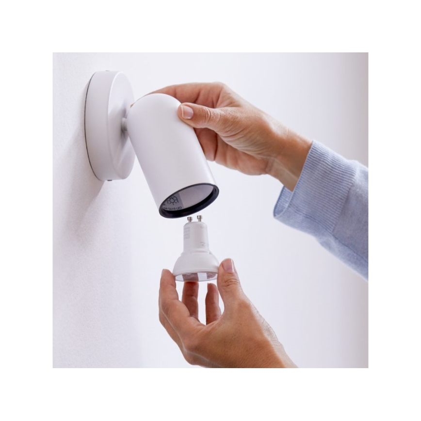 Bec LED RGBW dimabil PAR16 GU10/4,7W/230V 2200-6500K CRI 90 Wi-Fi WiZ