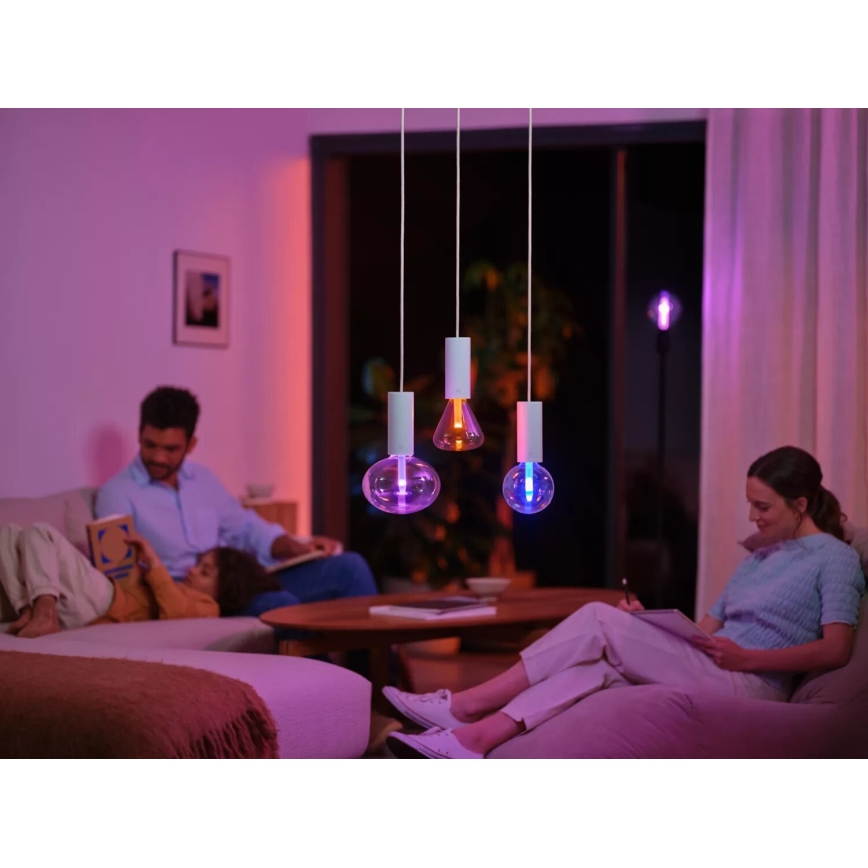 Bec LED RGBW dimabil Philips Hue White And Color Ambiance E27/6,8W/230V 2000-6500K