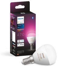 Bec LED RGBW dimabil Philips Hue White And Color Ambiance P45 E14/5,1W/230V 2000-6500K