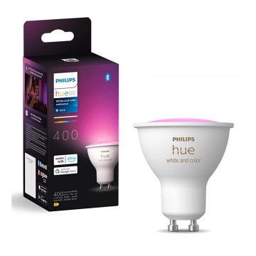 Bec LED RGBW reglabil Philips Hue White And Color Ambiance GU10/4,2W/230V 2000-6500K