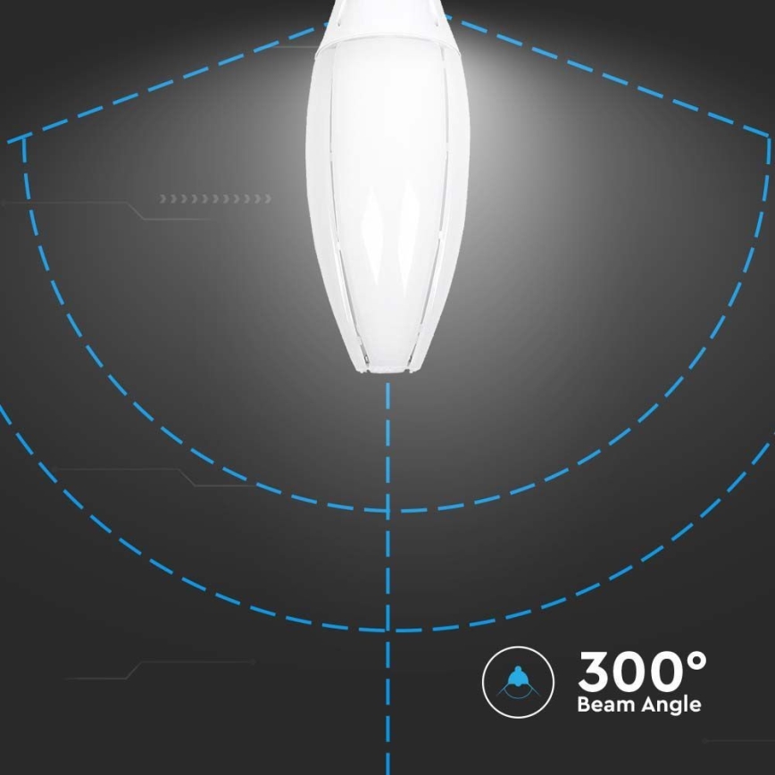 Bec LED SAMSUNG CHIP E40/60W/230V 4000K