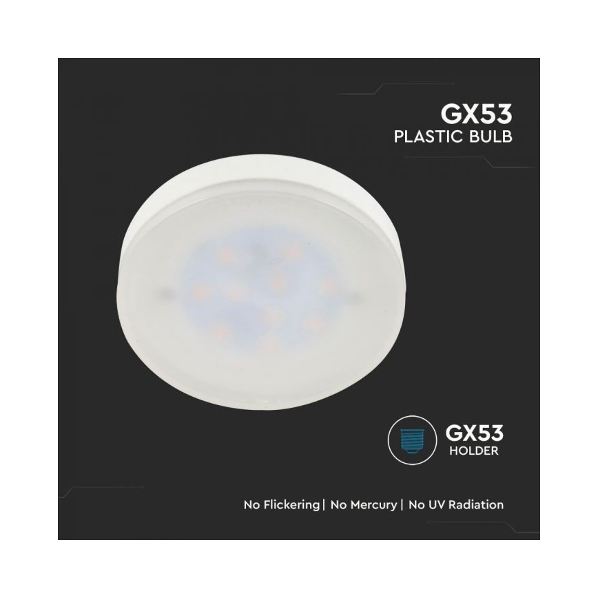 Bec LED SAMSUNG CHIP GX53/6,4W/230V 3000K
