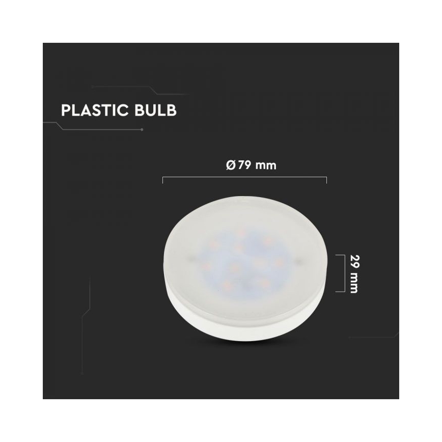 Bec LED SAMSUNG CHIP GX53/6,4W/230V 3000K