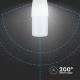 Bec LED SAMSUNG CHIP T37 E14/7,5W/230V 6400K