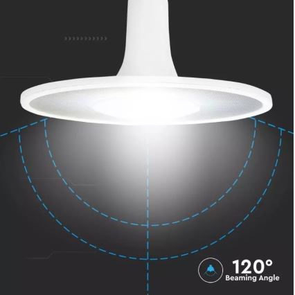 Bec LED SAMSUNG CHIP UFO E27/18W/230V 120° 6400K