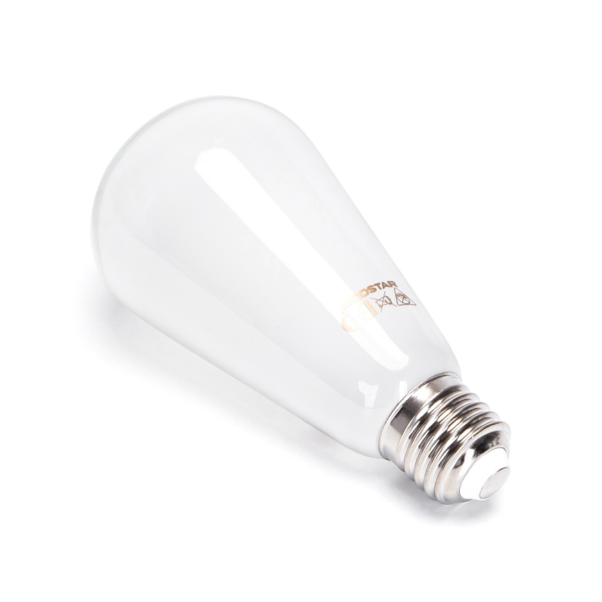 Bec LED ST64 E27/8W/230V 2700K - Aigostar