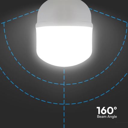 Bec LED T140 E27/50W/230V 6500K