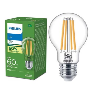 Bec LED ULTRAEFFICIENT VINTAGE Philips A60 E27/4W/230V 3000K