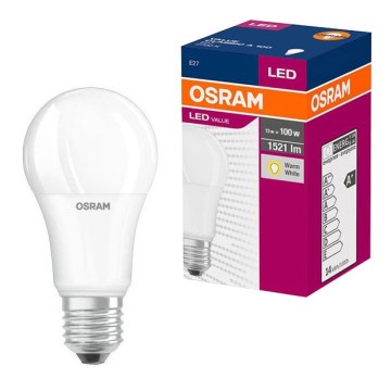 Bec LED VALUE A60 E27/13W/230V 2700K Osram