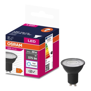 Bec LED VALUE PAR16 GU10/6,9W/230V 4000K 36° Osram