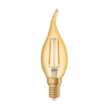 Bec LED vintage cu filament E14/1,5W/230V 2400K - Osram