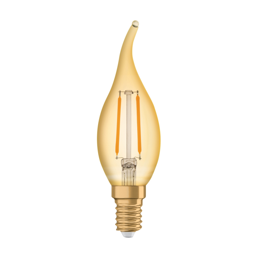 Bec LED vintage cu filament E14/1,5W/230V 2400K - Osram
