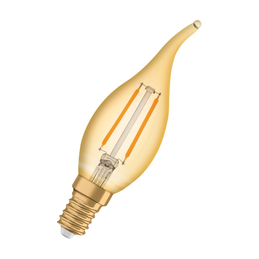 Bec LED vintage cu filament E14/1,5W/230V 2400K - Osram