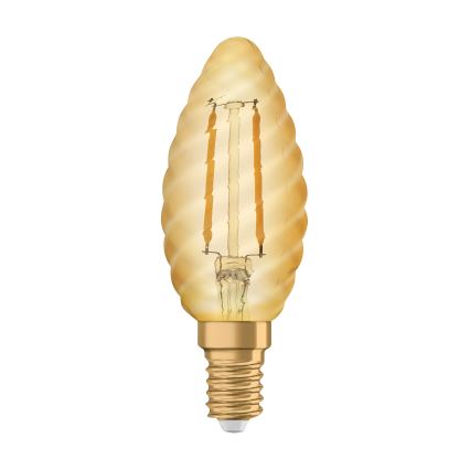 Bec LED vintage cu filament E14, 2,5 W, 230 V, 2400 K - Osram
