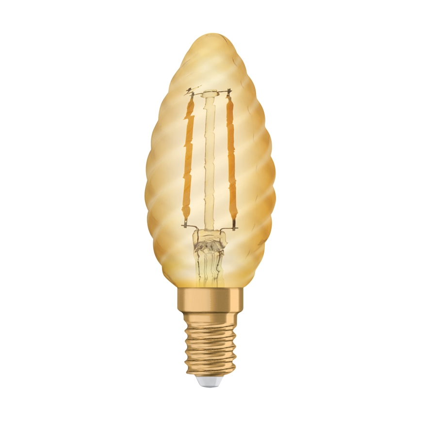 Bec LED vintage cu filament E14, 2,5 W, 230 V, 2400 K - Osram