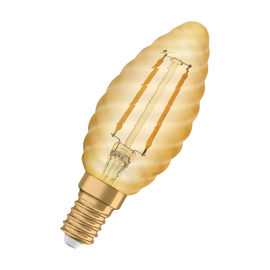 Bec LED vintage cu filament E14, 2,5 W, 230 V, 2400 K - Osram