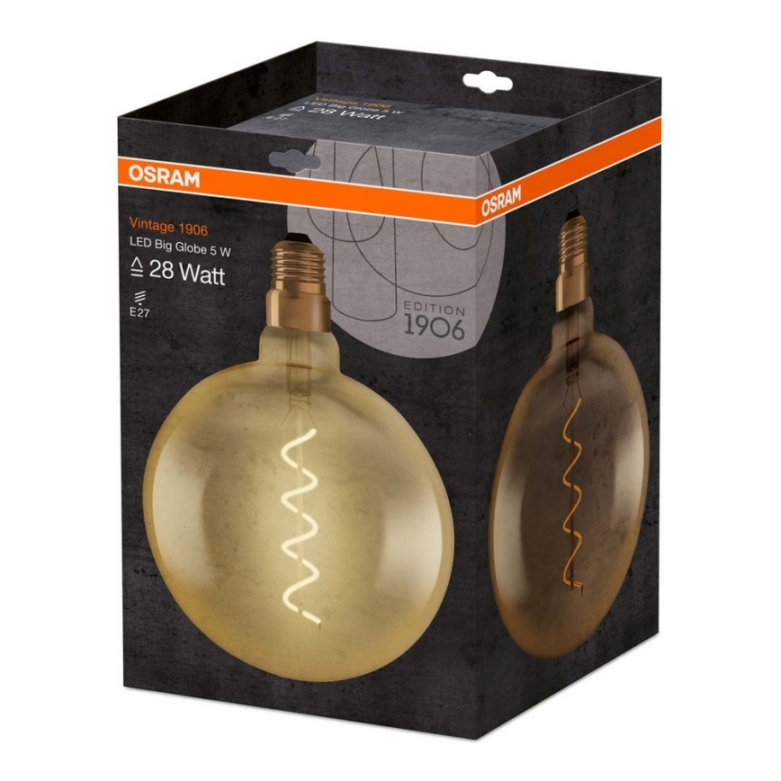 Bec LED VINTAGE E27/5W/230V - Osram